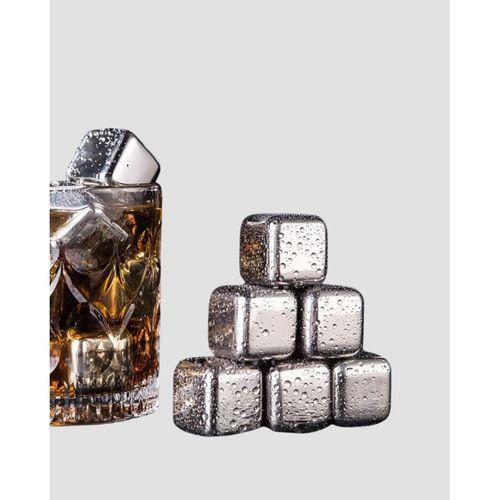 304 Paslanmaz Çelik Buz Küpü Seti Sulandırmadan Soğutan Yeniden Kullanılabilir