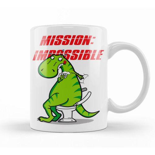 Dinosaur Dinazor Mission Impossible Kupa Bardak Porselen