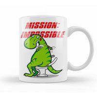 Dinosaur Dinazor Mission Impossible Kupa Bardak Porselen