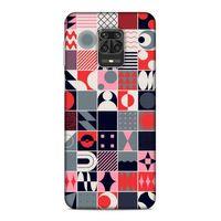 Xiaomi Redmi Note 9 Pro Uyumlu Kılıf Insomnia (26) Tpu Silikon Kılıf Kırmızı Krem