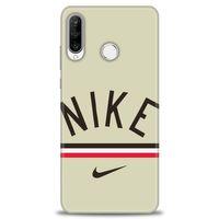 Huawei P30 Lite Kılıf HD Baskılı Kılıf - Nike + Tam Ekran Koruyucu