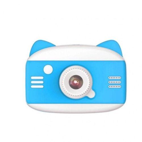 X900 Dijital Çocuk Fotoğraf Makinesi Selfie Kamera 3 5 İnç Dijital Çocuk Kamerası 1080p  mavi