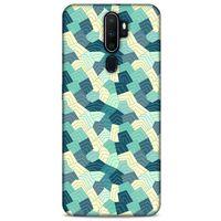 Geometrix 71 Oppo A9 2020 Kılıf Silikon Kapak