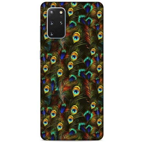 Samsung Galaxy S20 Plus Kılıf Desenli Özel Seri Tüyler (11) Tam Koruma