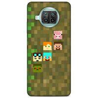 Lopard Xiaomi Mi 10T Lite 5G Uyumlu Kılıf PiXel (14) Lansman Kılıf Minecraft Karakterleri