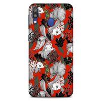 Animax Balıklar ve Çiçekler Samsung Galaxy M20 Kılıf Desenli Silikon