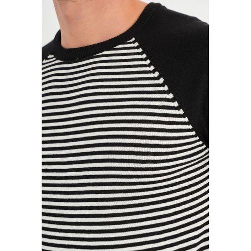 ALEXANDERGARDI ÇİZGİLİ TRİKO T-SHİRT (AG5049)