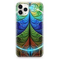 Apple iPhone 11 Pro Kılıf Fraktal Rofle Arka Kapak Koruma Desenli Full Koruyucu