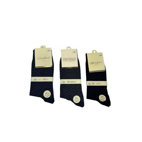 Savcıoğlu Desenli Pamuklu Erkek Çorap 6 Adet