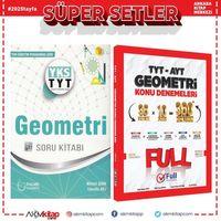 Palme Yayınları TYT Geometri Soru Bankası ve Full Matematik Deneme Seti 2 Kitap