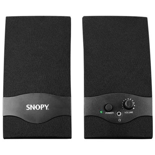 SNOPY SN-84, 4W, 1+1, Masa Üstü, USB, SPEAKER (Siyah)
