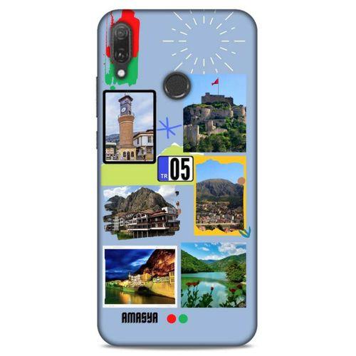 Lopard Huawei Y9 2019 Uyumlu Kılıf Şehirli ※ (5) Amasya Koruma Kabı