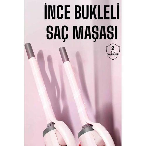Saç Maşası 10mm İnce Bukle Taşınabilir Saç Kıvırma Çubuğu