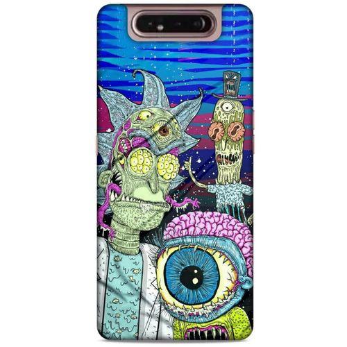 Samsung Galaxy A80 Uyumlu Kılıf Rick And Morty (49) Ultra Silikon Kılıf Decoy Summers