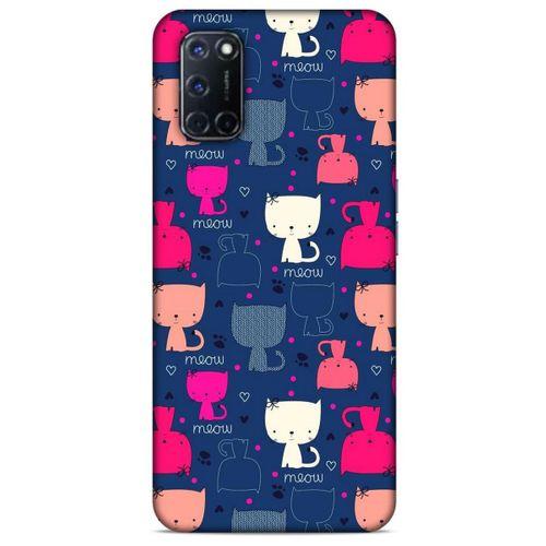 Lopard Oppo A72 Uyumlu Kılıf Kediler (5) Koruma Kabı Miyav