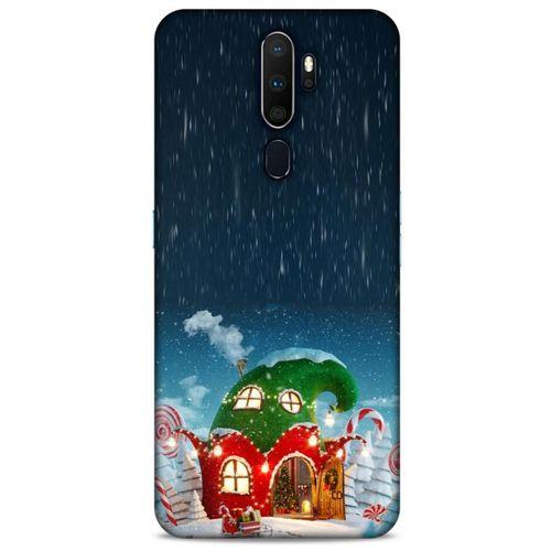 Oppo A5 2020 Kılıf Snowix (7) Telefon Kılıfı Koyu Yeşil