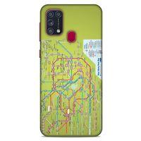 Samsung Galaxy M31 Kılıf Japonya (32) Soft Silikon Kılıf Japonya Metro Haritası