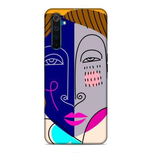 Realme 6 Uyumlu Kılıf Face'X 31 TPU Kılıf İllustrasyon