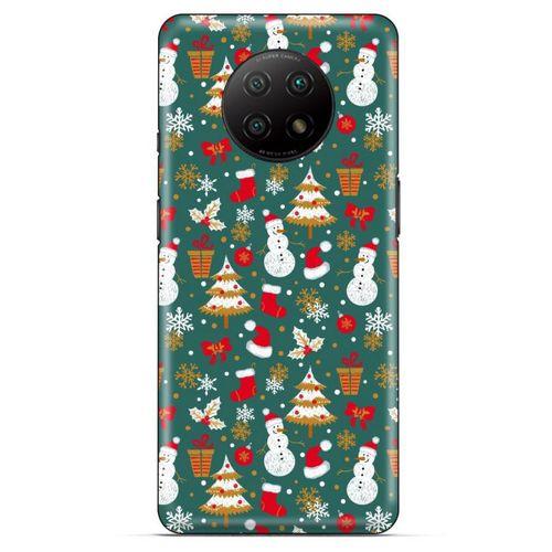 Xiaomi Redmi Note 9T Kılıf Yılbaşı Süsleri (44) Tough Armor Kılıf