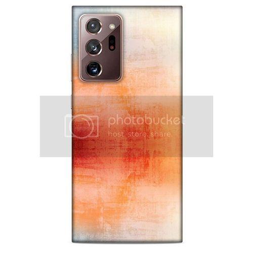 Paslı Renkler Turuncu Xiaomi Redmi 9C Kılıf