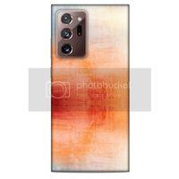 Paslı Renkler Turuncu Xiaomi Redmi 9C Kılıf