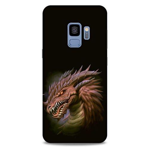 Samsung Galaxy S9 Kılıf Dragons (18) Telefon Kılıfları Kahverengi Ejderha