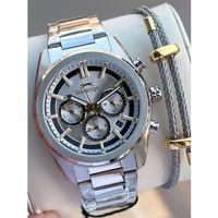 Slazenger İtalyan Tasarım Bileklik Hediyeli 2 Yıl Garantili 10 Atm Çelik Erkek Kol Saat ESL.Y2554.4