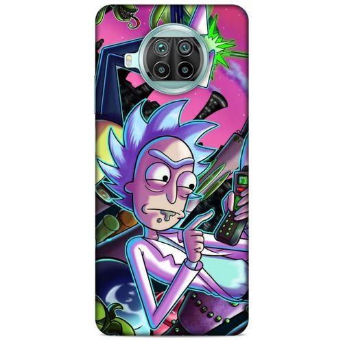 Xiaomi Mi 10T Lite 5G Uyumlu Kılıf Rick And Morty (20) Koruyucu Kılıf MC Haps