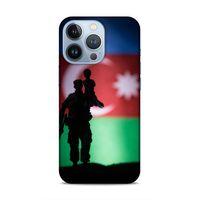 Apple iPhone 13 Pro Uyumlu Kılıf Azarbaijan (14) Lansman Kılıf Asker Bayrak