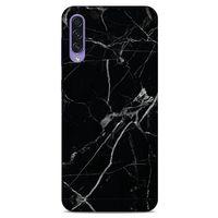 Mermer Desenli (17) Tema Tasarım Kılıf Siyah Samsung Galaxy A50s Kılıf