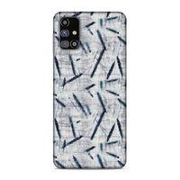 Samsung Galaxy M31s Uyumlu Kılıf Romans (29) Arka Koruma Kılıfı Kirli Beyaz