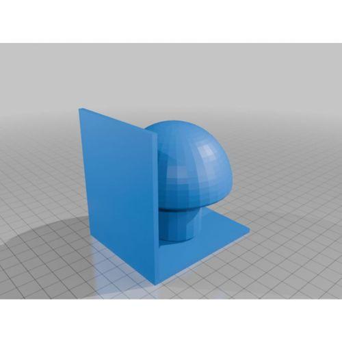 Mantar Kitap Tutucu – 3D Baskı Raf Aksesuarı (Bu ürün Sadece Plastik parçadır - Almadan Önce Soru Sorabilirsiniz)