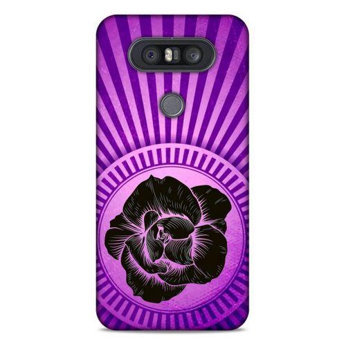 Lopard LG K41S - K51S Uyumlu Kılıf Tattoo's (35) Fit Design Kılıf Gül Dövmesi
