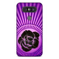 Lopard LG K41S - K51S Uyumlu Kılıf Tattoo's (35) Fit Design Kılıf Gül Dövmesi