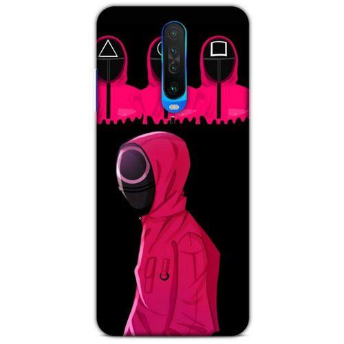 Xiaomi Redmi K30 5G Uyumlu Kılıf Squid Game (42) Rugged Armor Kılıf Sun-Hi