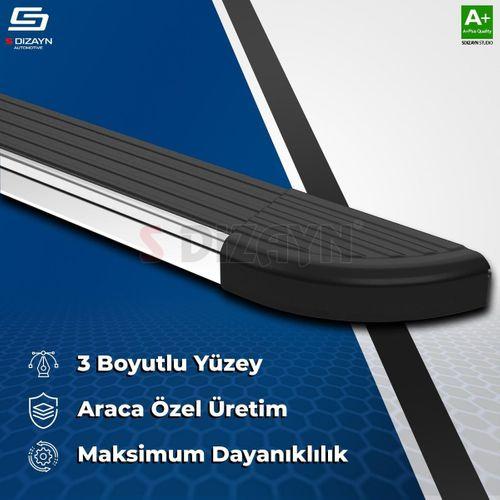 S-Dizayn Opel Grandland X 2 Hybrid Skyline Krom Yan Basamak 183 Cm 2024 Üzeri A+ Kalite
