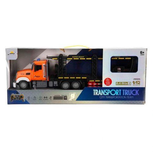 1:12 Sesli ve Işıklı USB Şarjlı Uzaktan Kumandalı Transporter 56 cm