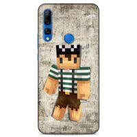 Lopard Huawei Y9 Prime 2019 Uyumlu Kılıf PiXel (48) Bumper Kılıf Bob MC
