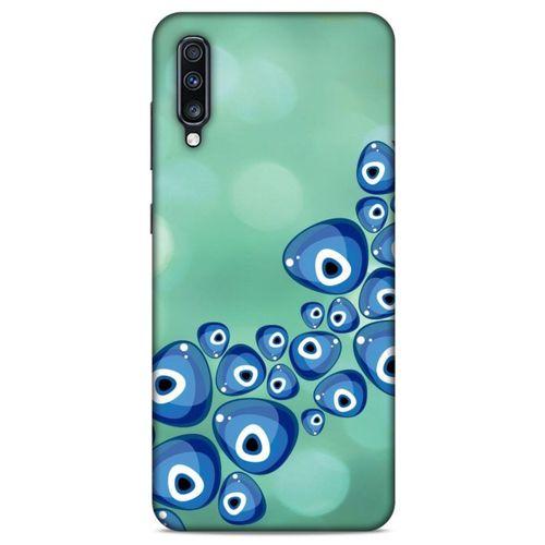 Nazarium (15) Desenli Silikon Kapak Samsung Galaxy A70s Kılıf