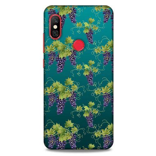 Frutix Üzüm 01 Xiaomi Mi A2 Lite Kılıf Desenli Silikon