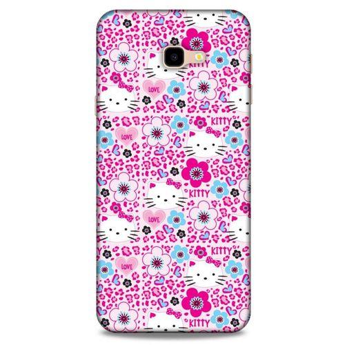 Lopard Samsung Galaxy J4 Plus Uyumlu Kılıf Kediler (2) Kabı Hello Kitty