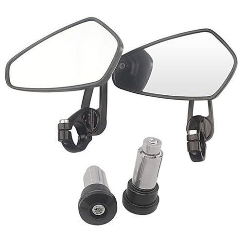 Motosiklet Gidon Aynası Siyah Tak Kullan