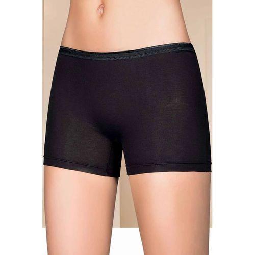 Likralı Kadın Boxer Siyah 2101B