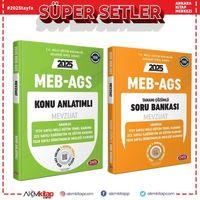 Data Yayınları 2025 MEB AGS Mevzuat Konu ve Soru Bankası Seti 2 Kitap