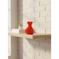 Kalpli Turuncu Dekoratif Vazo 11 Cm Modern Şık Masaüstü Aksesuar