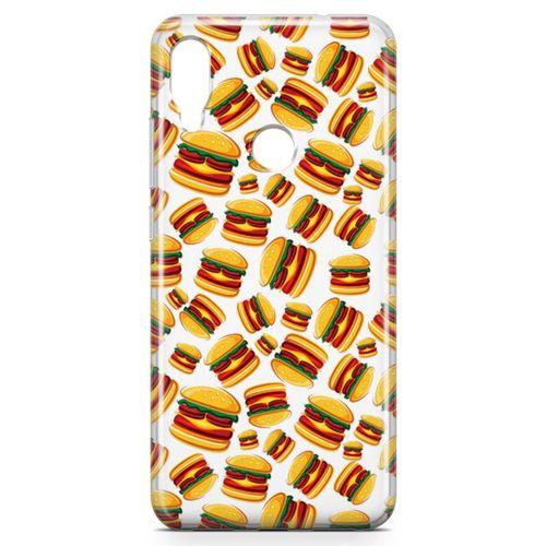 Xiaomi Redmi Note 7 Pro Kılıf Hamburger Arka Kapak Koruma Desenli Full Koruyucu
