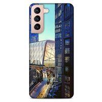 Lopard Samsung Galaxy S21 Uyumlu Kılıf Dünya Mimarisi (45) Back Cover
