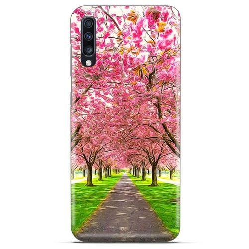 Lopard General Mobile GM 20 Uyumlu Kılıf Bahar (42) Rugged Armor Kılıf Pembe Ağaç