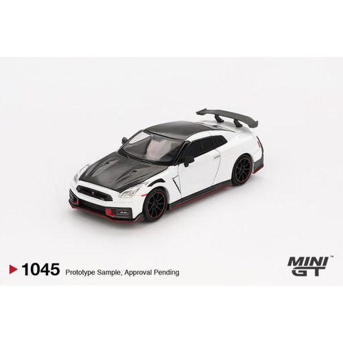 Mini GT Nissan GT-R Nismo 2024 Brilliant White Pearl 1045