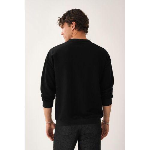 ALEXANDERGARDI BİSİKLET YAKA UZUN KOLLU SWEATSHIRT (UNX-37400)